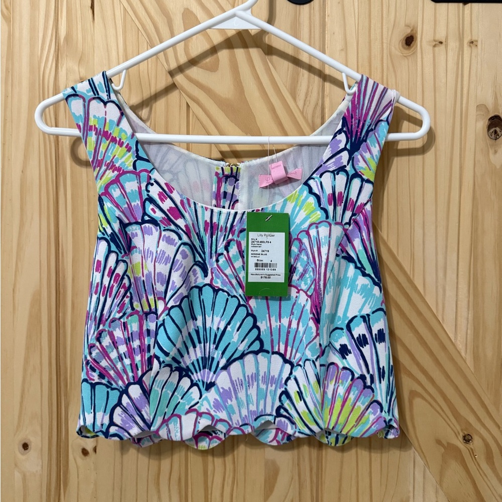 Lilly Pulitzer Multicolor Shell Tank Top